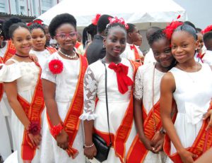 Corona school Ikoyi students graduating