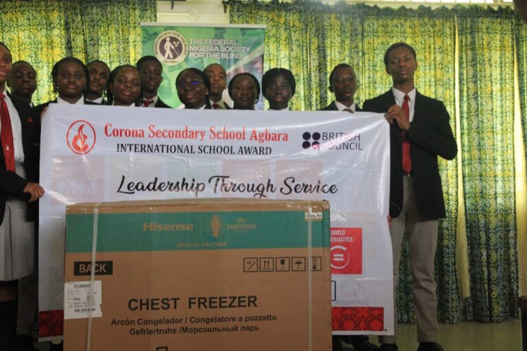 Leadership through service donation of freezer to the school of the blind 4 june 2024 (5)