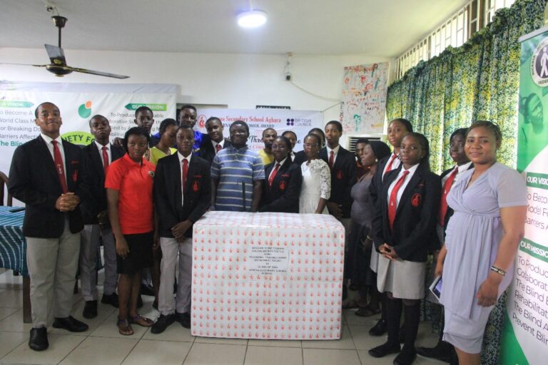 Leadership through service donation of freezer to the school of the blind 4 june 2024 (6)