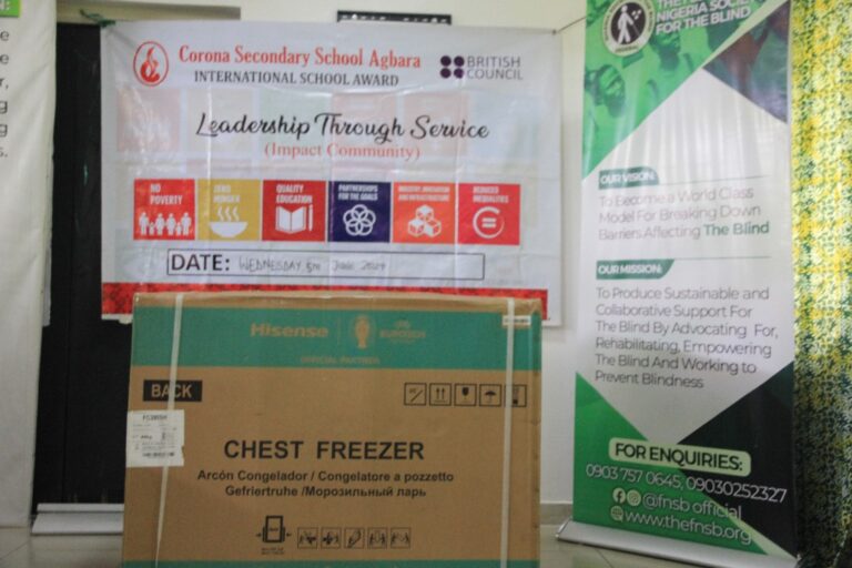 Leadership through service donation of freezer to the school of the blind 4 june 2024 (7)