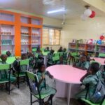 Second Cohort students in the newly upgraded library